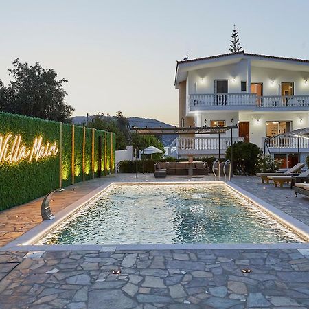 Villa Mairi - 2 Private Pools & Game Room Near Athens Salamís Eksteriør billede